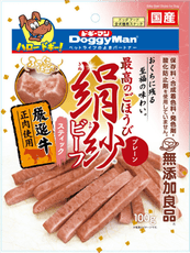 DoggyMan多格曼-犬用絹紗牛肉條100g 牛肉方塊 牛肉條短切 無添加良品 軟質零食