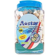 【A STAR】亮白雙頭潔牙骨桶裝1100g(三種尺寸)