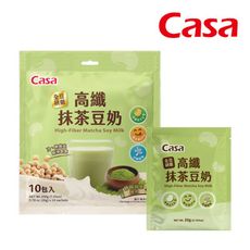 Casa 卡薩 高纖抹茶豆奶 20gx10包/袋