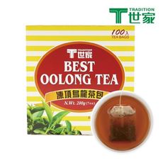 【T世家】經典凍頂烏龍茶包(100入/盒)
