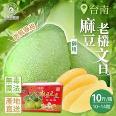 預購【家購網嚴選】台南麻豆御用老欉文旦 10斤(10~14粒/箱) 8/25後開始出貨