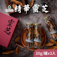 【台灣精華食品】精華靈芝(3入/盒)