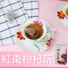 【Mr.Teago】紅棗枸杞茶/紅棗茶/養生茶-3角立體茶包(27包/袋)
