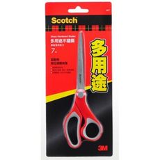 3M™ Scotch® 多用途不鏽鋼事務剪刀 多用途事務剪刀 SS-M7, 7吋