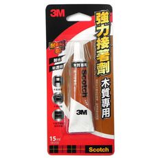 3M™ Scotch® 強力接著劑, 木質專用, 6625S (15ml)