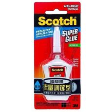 3M™ Scotch® 流量調節型瞬間膠 AD124, 液狀