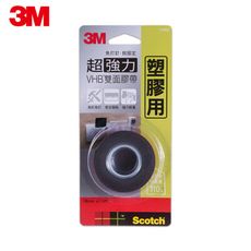 3M™ Scotch® 塑膠專用超強力雙面膠帶 V1802