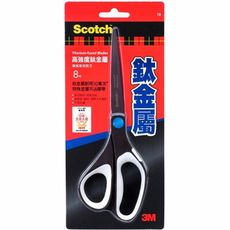 3M™ Scotch® 高強度鈦金屬事務專用剪刀 SS-T8, 8吋