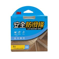 3M™ 安全防滑條-室內專用 7681, 透明  1吋