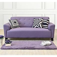 !新生活家具!《可麗》 貓抓皮 紫色 三人座沙發 三人位 皮沙發 辦公室沙發 防潑水 耐磨 台灣製造