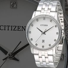 【CITIZEN】閃耀巨星時尚男錶-白(BI5030-51A)