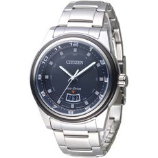【CITIZEN】簡約貴族光動能男錶-黑(AW1274-63E)/43mm