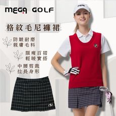 【Mega Golf】高爾夫百褶裙女百褶短裙 香奈兒風格裙 安全褲裙 高爾夫短褲裙 女運動裙 迷你裙