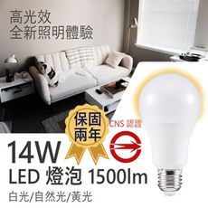 《含稅現貨●兩年保固》台灣大廠 亮博士 LED燈泡 14W  E27球泡 高流明高亮度 1500lm