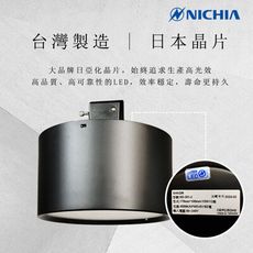 台灣製造 日本晶片 軌道筒燈 獨家特製 15W LED 軌道燈 大圓筒