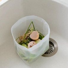 【水槽一次性過濾隔渣袋】剩菜飯瀝水袋 30入/包 廚房自立式垃圾袋 廚房垃圾袋 家用水池水槽過濾 濾