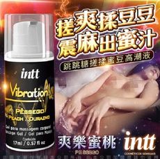 巴西Intt 跳跳糖感 爆跳式 高潮液 17ml 【蜜桃 可口交】 增強版