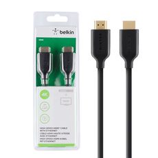 【Belkin】貝爾金 UltraHD 4K 高速HDMI連接線(2M) 台灣總代理 F3Y021