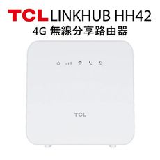 TCL 4G LTE 行動無線WiFi 分享路由器 LINKHUB HH42 無線分享器