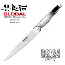 《YOSHIKIN 具良治》日本GLOBAL專業多用途刀15CM(GSF-24)