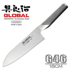 《YOSHIKIN 具良治》日本 GLOBAL 專業廚刀18CM(G-46)