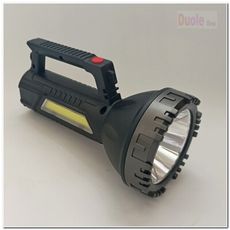 T40強光手電筒/充電式LED多功能探照燈LED手電筒/USB充電/5W LED+COB