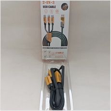2合3機甲充電線 PD快充線 Type C USB傳輸線 240W 二拖三PD編織快充線 五合一 充