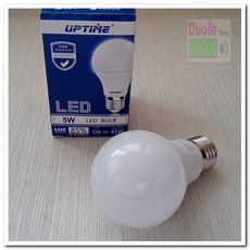 愛普特E27/5W LED燈泡/5W超亮/led省電泡燈5W/白光/500lm流明/色溫6500K