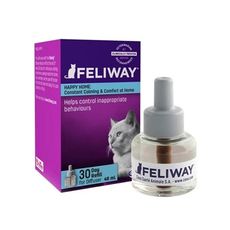 【FELIWAY費利威】法國貓咪費洛蒙插電組補充瓶-48ml / 費洛貓 / 穩定貓咪情緒