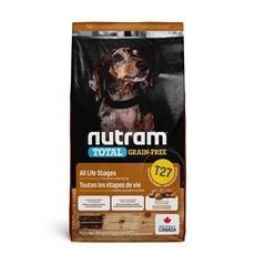 NUTRAM 紐頓 無穀全能系列T27 火雞+雞肉挑嘴犬 小顆粒-2kg