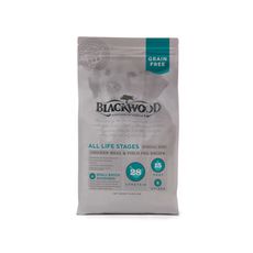 【BLACKWOOD柏萊富】無穀全齡低敏純淨(雞肉+碗豆)犬飼料/乾糧-15LB(6.8kg)