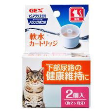 GEX 日本濾水神器專用軟水濾芯-貓用(2入裝)