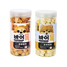 汪洽普 狗狗凍乾零食-鮭魚100g/鱈魚85g