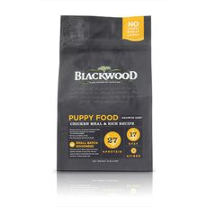 【BLACKWOOD柏萊富】特調幼犬成長(雞肉+米)犬飼料/乾糧-5LB(2.2kg)