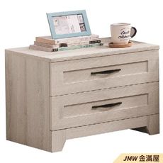 50cm床頭櫃【金滿屋】環保 免組裝 抽屜櫃  整理櫃 台製-J21-07 -