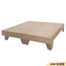 標準雙人5尺 床底 單人床架 高腳床組 黑白色加大 臥房床組【金滿屋】K121-32501 -
