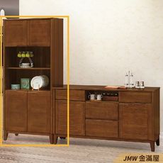 80cm北歐餐櫃收納 實木電器櫃 廚房餐櫥櫃 碗盤架 大理石【金滿屋】尺餐櫃-Q725-4 -