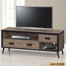 120cm 尺電視櫃【金滿屋】客廳組合長櫃 展示收納櫃 北歐工業風 tv櫃-K262-6114 -