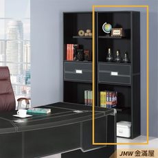 60cm書房書櫃書架 櫥櫃 層架收納整理【金滿屋】北歐工業 置物櫃 玻璃實木櫃-R240-6 -