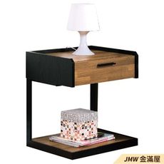 54cm床頭櫃【金滿屋】環保工業風 免組裝 抽屜櫃  整理櫃 台製-J61-01 -