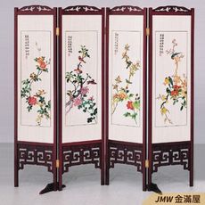 寬45cm屏風 實木框隔間板 壓克力屏風 木板屏風 居家輕隔間【金滿屋】G967-5 -