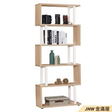 寬80cm客廳雙面櫃 隔間牆 玄關櫃 書櫃書櫥 北歐工業風【金滿屋】展示整理櫃-SH485-5