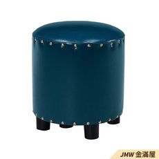 椅凳 穿鞋椅 皮腳凳 工作椅 化妝椅 圓凳 方椅 北歐風 絨布 貓抓皮【金滿屋】-SH347-9