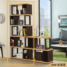 寬80cm客廳雙面櫃 隔間牆 玄關櫃 書櫃書櫥 北歐工業風【金滿屋】展示整理櫃-SH484-5