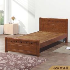 標準單人3.5尺 床底 單人床架 高腳床組 臥房床組【金滿屋】G504-4 -