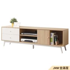 160cm 尺電視櫃【金滿屋】客廳組合長櫃 展示收納櫃 北歐工業風 tv櫃-J325-02 -