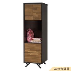 【金滿屋】55cm木心板耐用衣櫃 開門衣櫃-C009-9