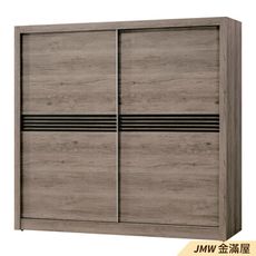【金滿屋】212cm木心板 滑門衣櫃 推門衣櫃-C029-1