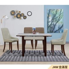 94-124cm伸縮餐桌 北歐大理石桌子 長型圓形桌 方形收納桌椅【金滿屋】SH855-3