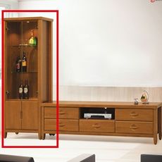 68cm實木展示櫃-k19-672客廳組合長櫃 展示收納櫃 北歐工業風 tv櫃 【金滿屋】